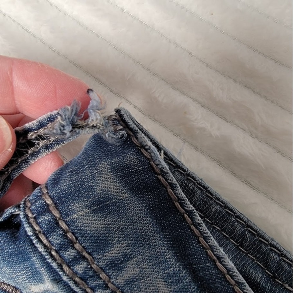 Buckle Brady-X Buffalo David Bitton‎ Men's Jeans W28 L32 Distressed Frayed Hem - Picture 4 of 15